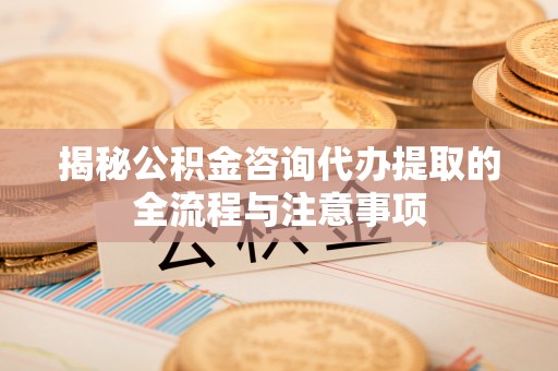 涉县揭秘公积金咨询代办提取的全流程与注意事项