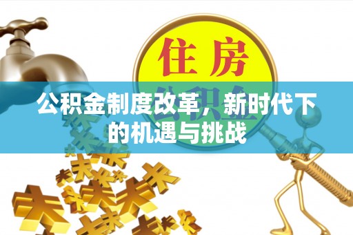涉县公积金制度改革，新时代下的机遇与挑战