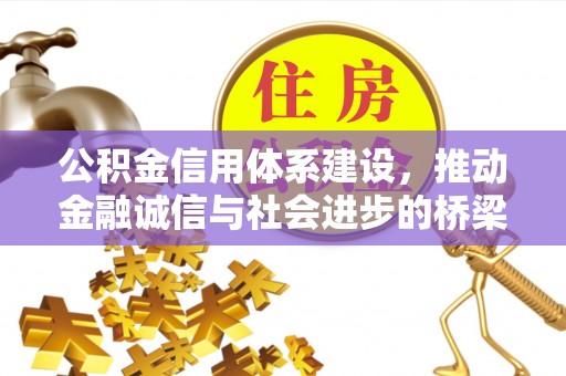 涉县公积金信用体系建设，推动金融诚信与社会进步的桥梁
