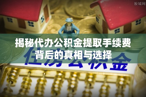 涉县揭秘代办公积金提取手续费背后的真相与选择