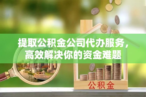 涉县提取公积金公司代办服务，高效解决你的资金难题