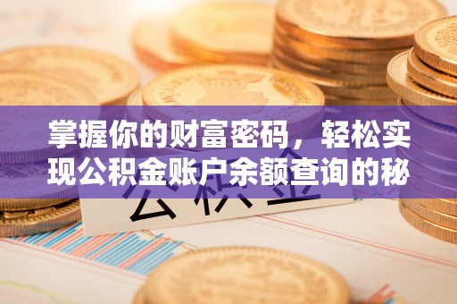 涉县掌握你的财富密码，轻松实现公积金账户余额查询的秘诀